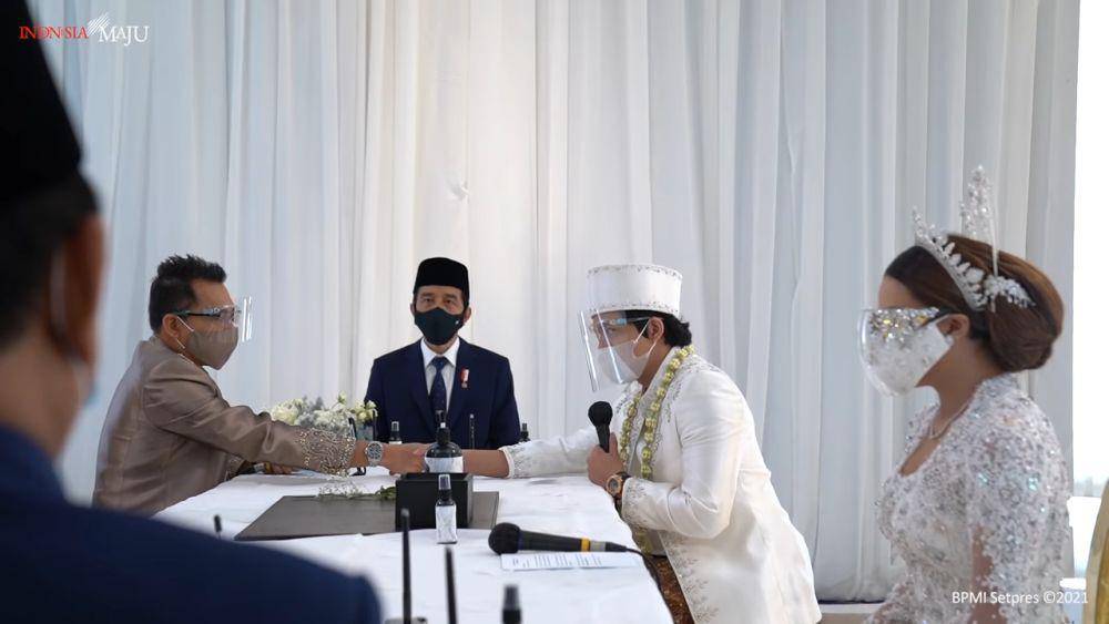 pernikahan artis dihadiri Joko Widodo (youtube.com/sekretariatpresiden)