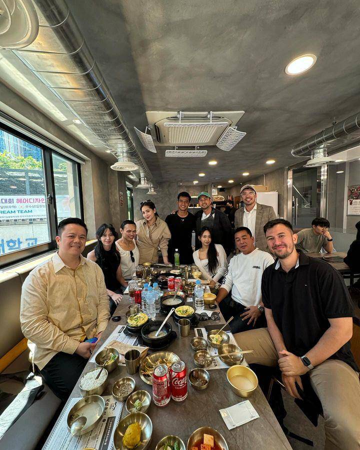 potret Raffi Ahmad dan Nagita Slavina bertemu Pratama Arhan di Korea Selatan (instagram.com/raffinagita1717)