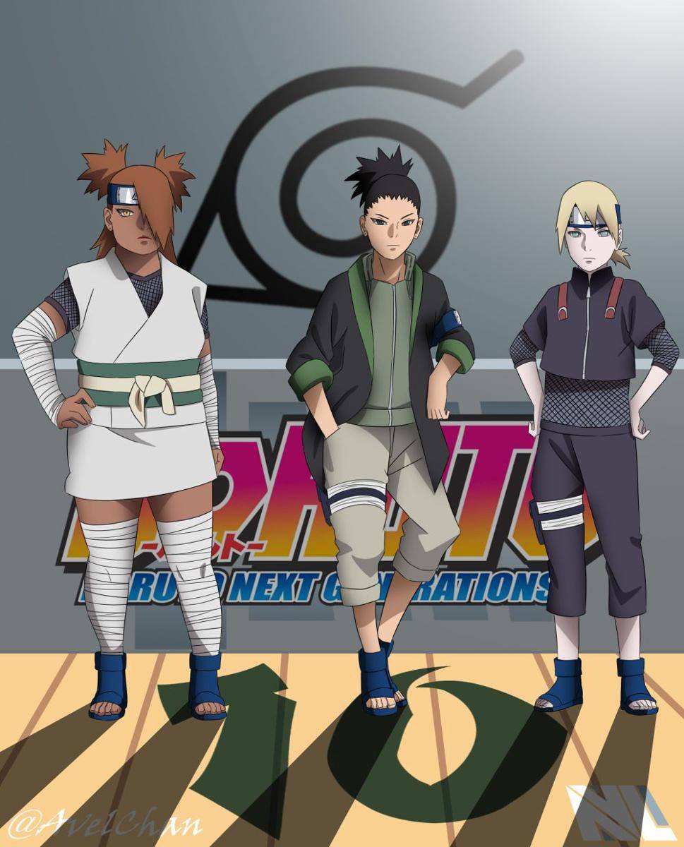 Trivia InoShikaCho di era Boruto. x.com/@AvelChan