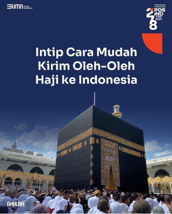 Fasilitasi Kiriman Kargo Haji, PosIND Siapkan Loket di Arab Saudi