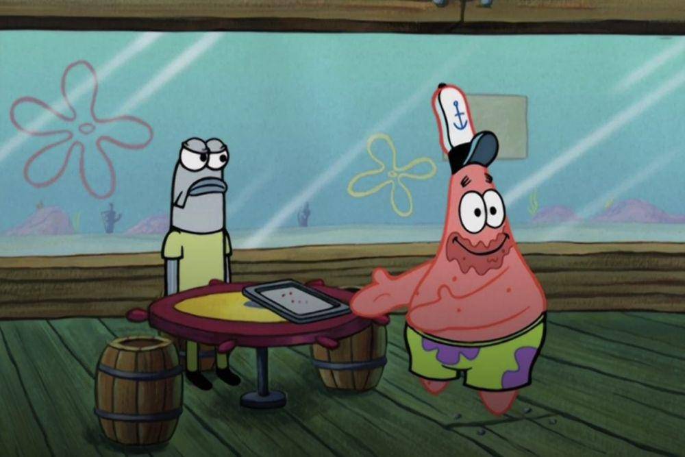 cuplikan episode “Big Pink Loser” (dok. Nickelodeon/SpongeBob SquarePants)