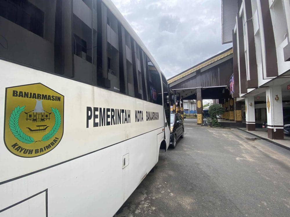 Balai Kota Banjarmasin.