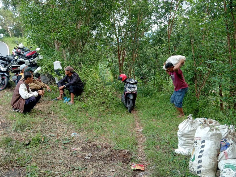 Pembuang Sampah di Nawungan Bantul Terima Sanksi Sosial
