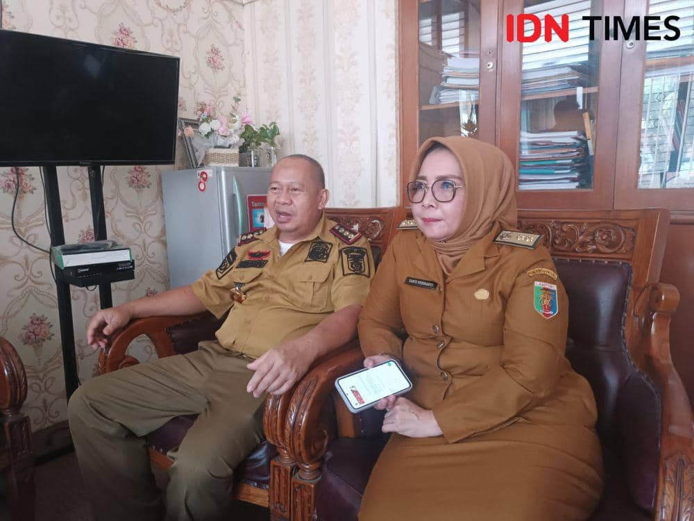 Plh Kepala Disnaker Lampung, Yanti Yunidarti . (IDN Times/Tama Yudha Wiguna).