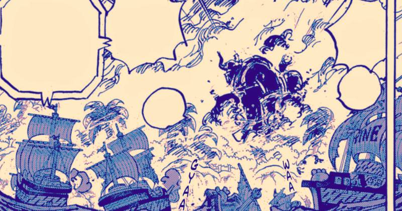 Sosok Iron Giant di One Piece 1114. (mangaplus.shueisha.co.jp/One Piece)