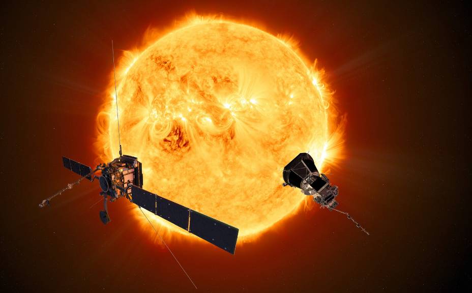 ilustrasi Solar Orbiter (dok. ESA/ATG)