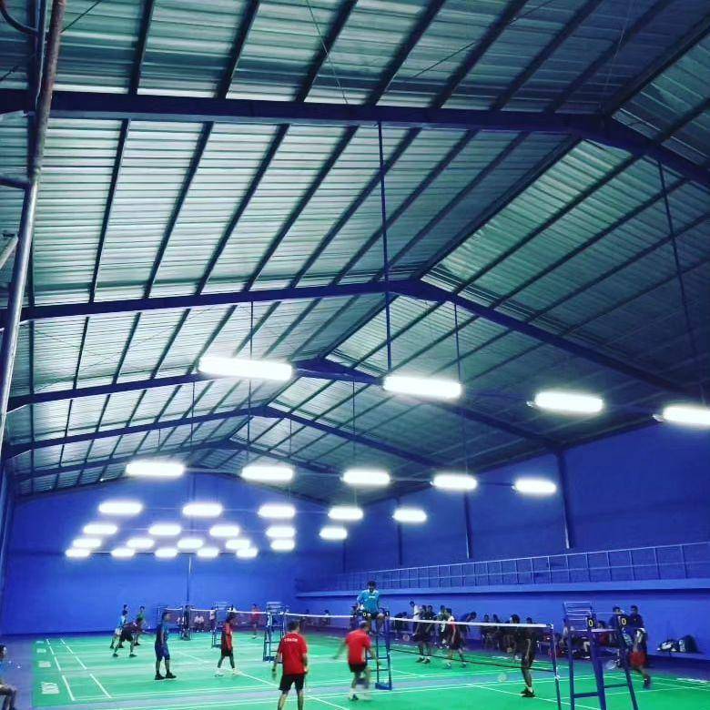 Arena lapangan badminton di Malang Badminton Arena. Instagram/malangbadmintonarena