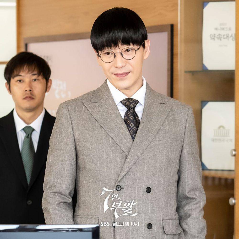K (Uhm Ki Joon) di drakor The Escape of the Seven: Resurrection (instagram.com/sbsdrama.official)