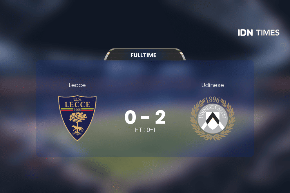 Udinese Permalukan Lecce di Kandangnya
