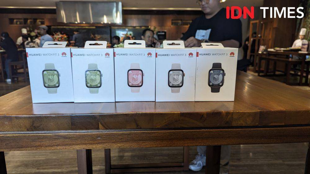HUAWEI WATCH FIT 3 (IDN Times/Misrohatun)