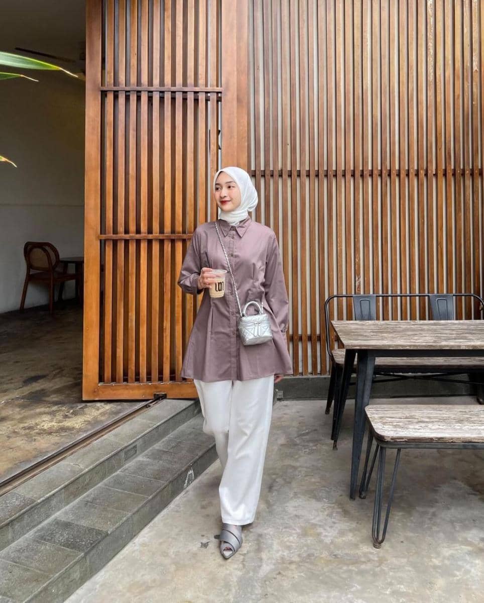 inspirasi OOTD ala Ingrid Yulika (instagram.com/ingridyulikaa)