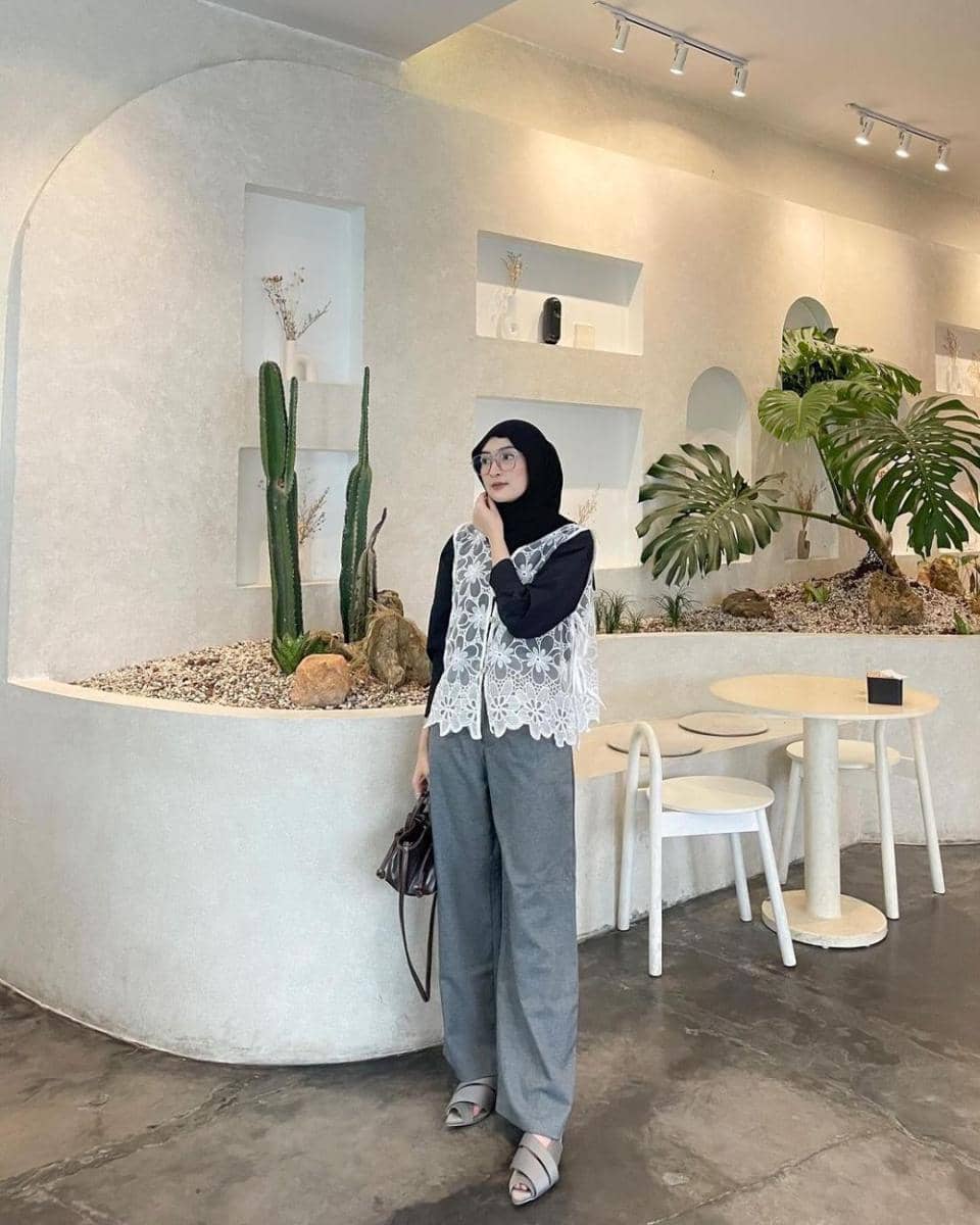inspirasi OOTD ala Ingrid Yulika (instagram.com/ingridyulikaa)