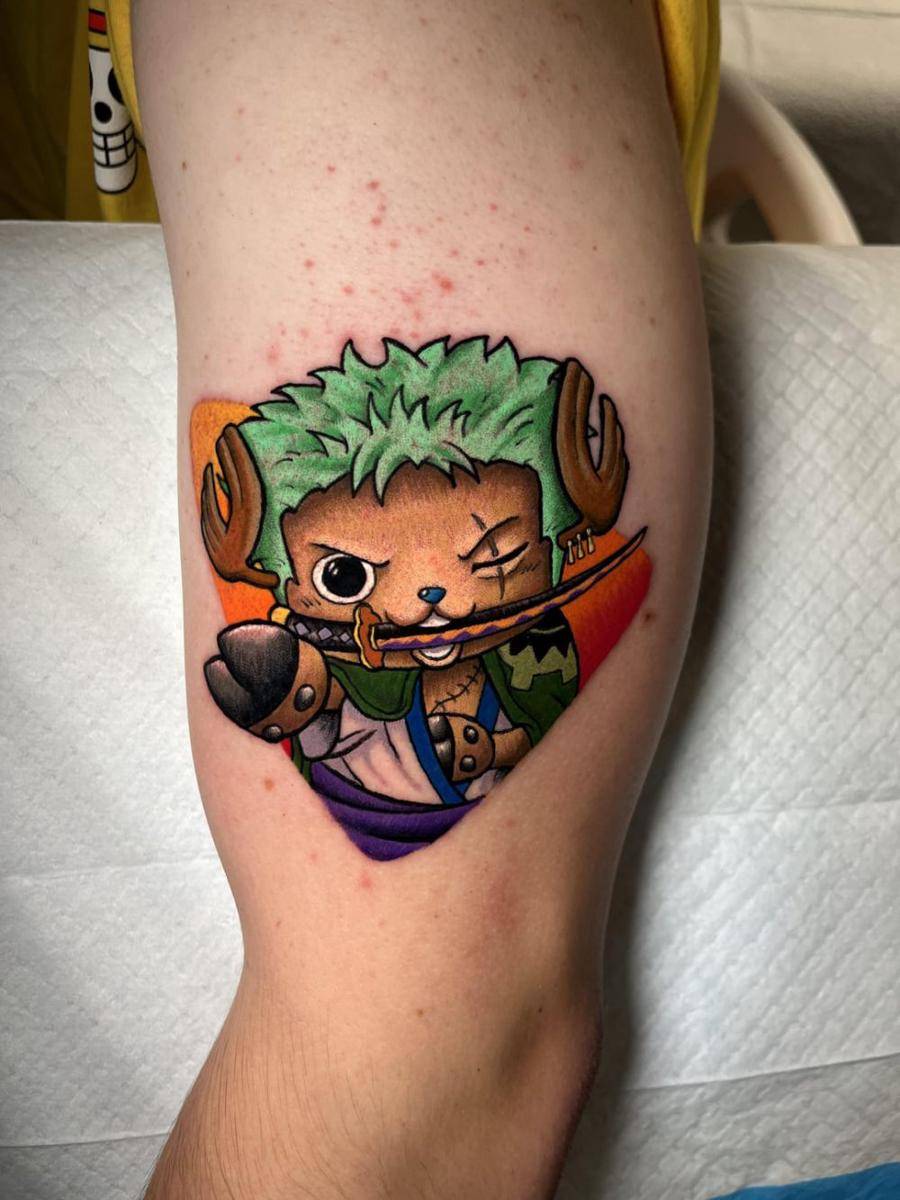 potret tato gambar Roronoa Zoro (reddit.com/user/mentocat1)
