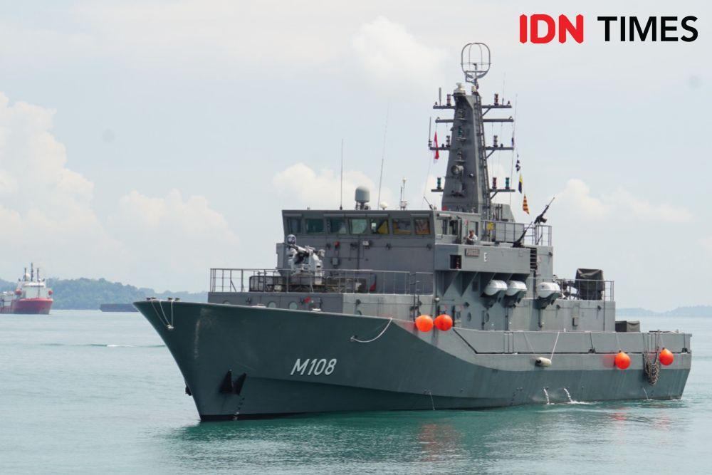 Kapal Penyapu Ranjau Indonesia dan Singapura akan Berlatih di Bintan