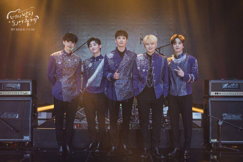 potret band LUNA dalam drama Let Me Be Your Knight (x.com/yourknight_twt)