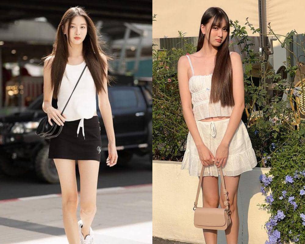 8 Ide Outfit Pakai Mini Skirt ala View Benyapa, Girly Abis!