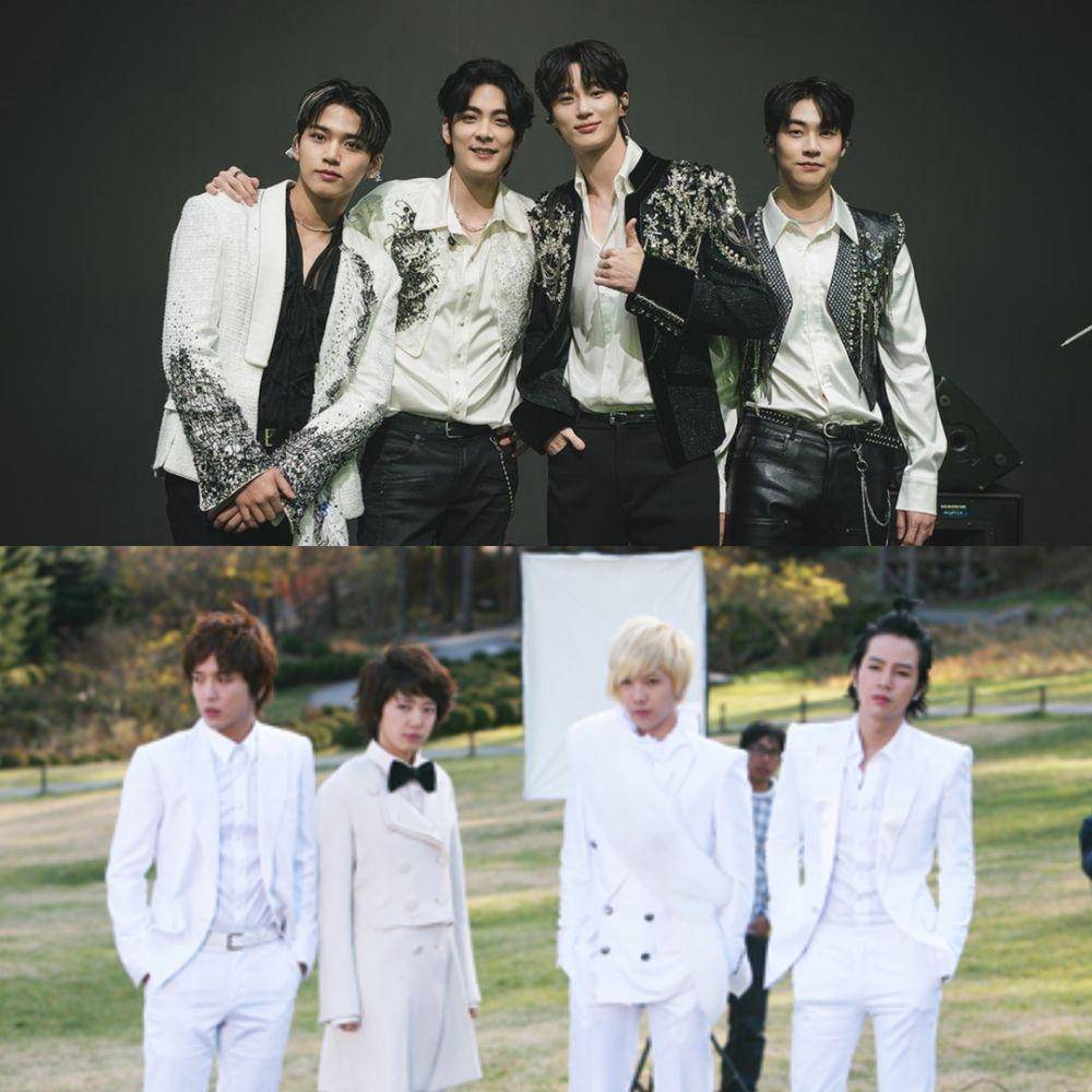 band Eclipse di drakor Lovely Runner (instagram.com/tvn_drama) | band A.N.JELL's di drakor You're Beautiful (dok. SBS/You're Beautiful)