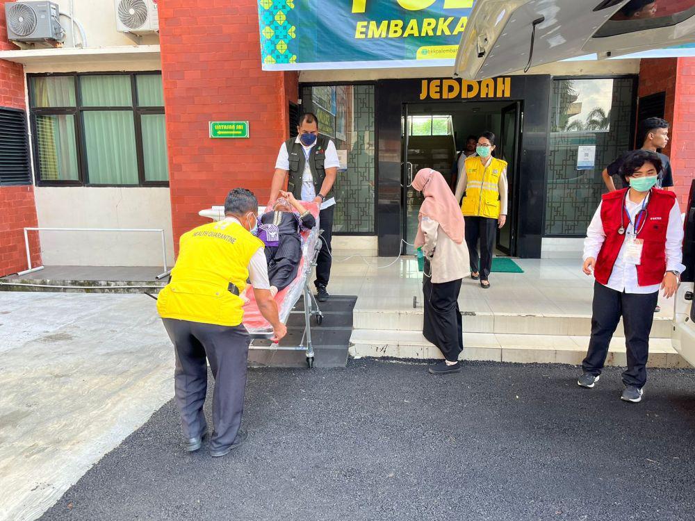 1 Jemaah Kloter 2 Palembang Meninggal, Sempat Dirujuk ke Rumah Sakit