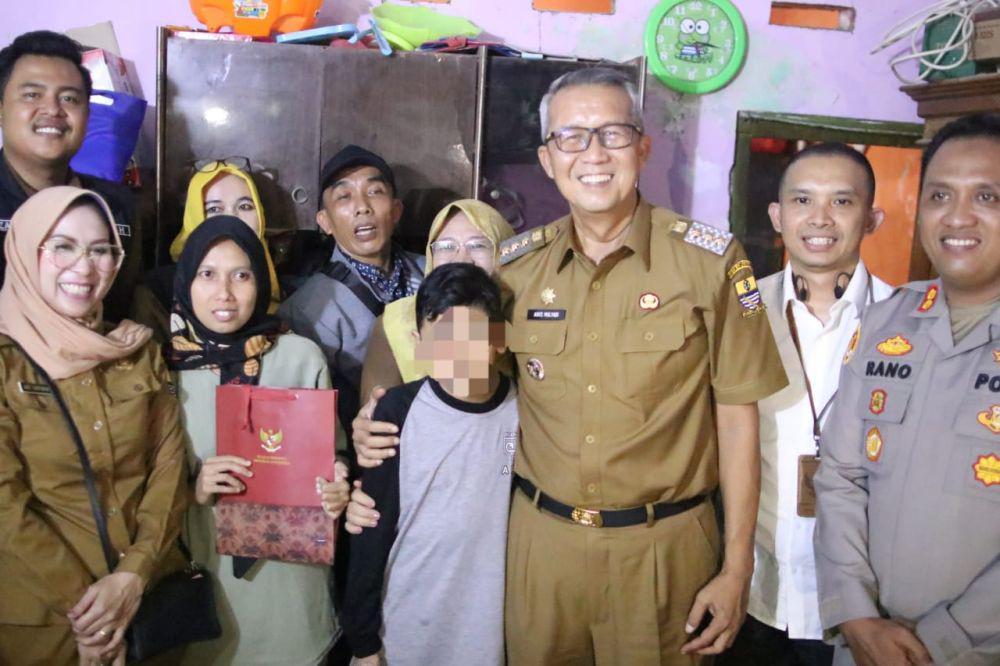 Ramai di Medsos, Pemerintah Salurkan Bantuan untuk Bocah di Cirebon