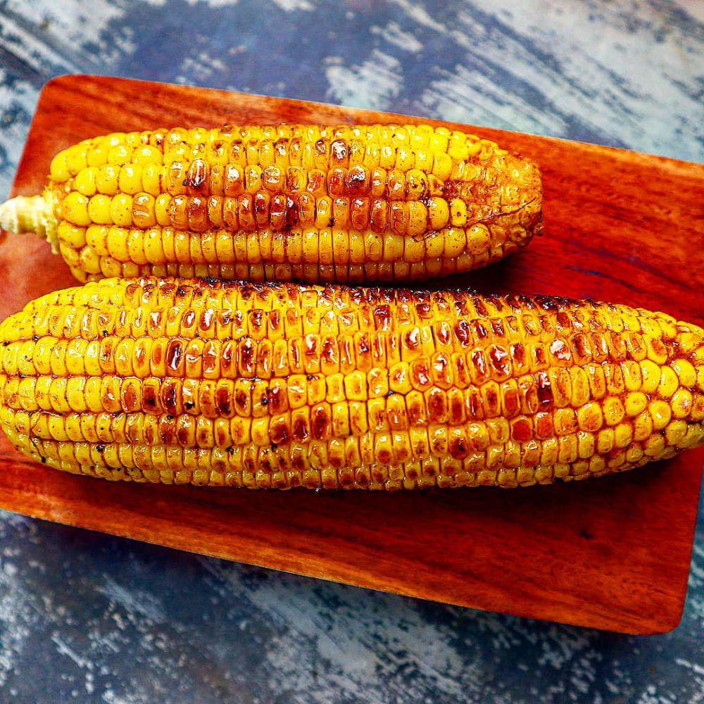 Resep Jagung Manis Bakar Teflon, Pedas Manis yang Nikmat