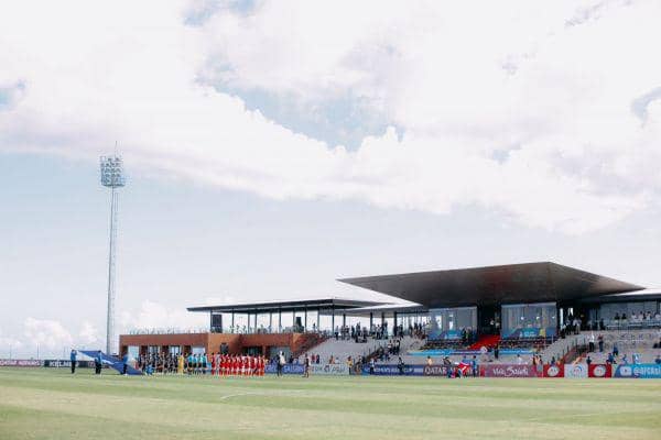 Trening Centre Bali United di Pantai Purnama. (baliunited.com)