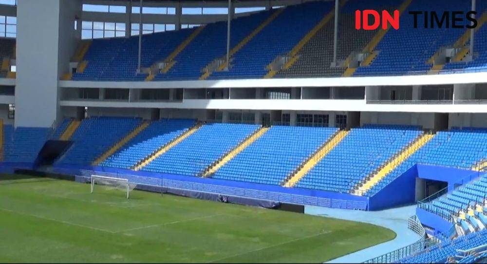 Stadion Batakan di Balikpapan Kalimantan Timur (Kaltim), Selasa (14/5/2024). (IDN Times/Hilmansyah)