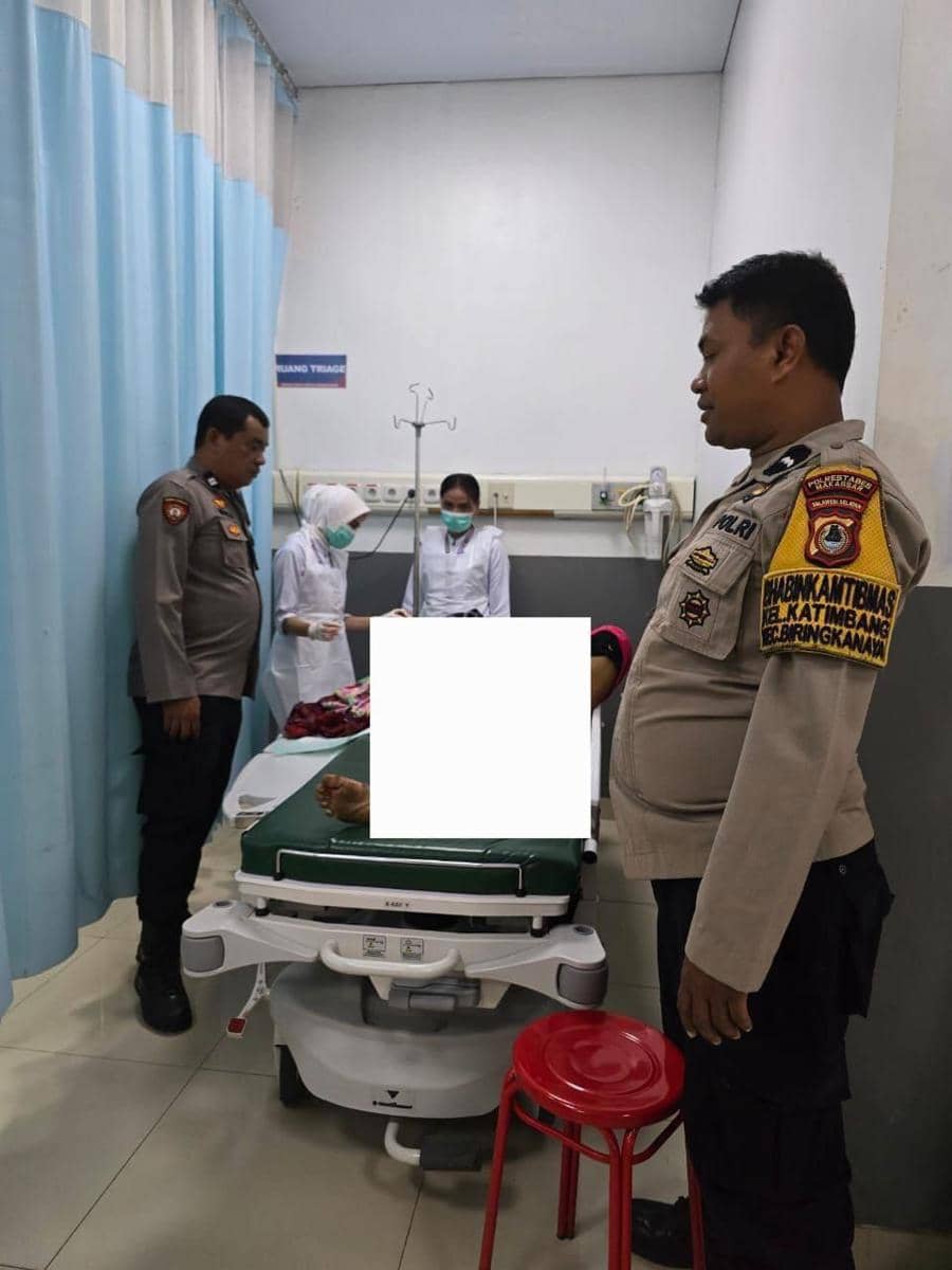 IRT korban penganiayaan dirawat di rumah sakit/Polsek  Biringkanaya