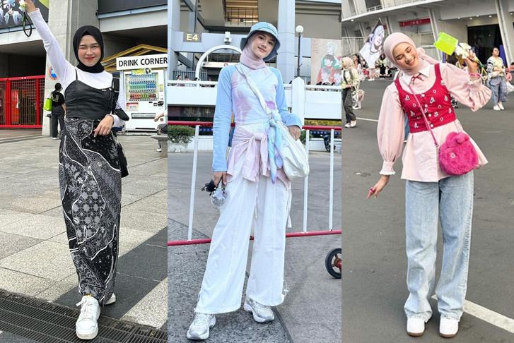 12 Ide Outfit Hijab Buat Nonton Konser KPop, Saatnya Tampil All Out!