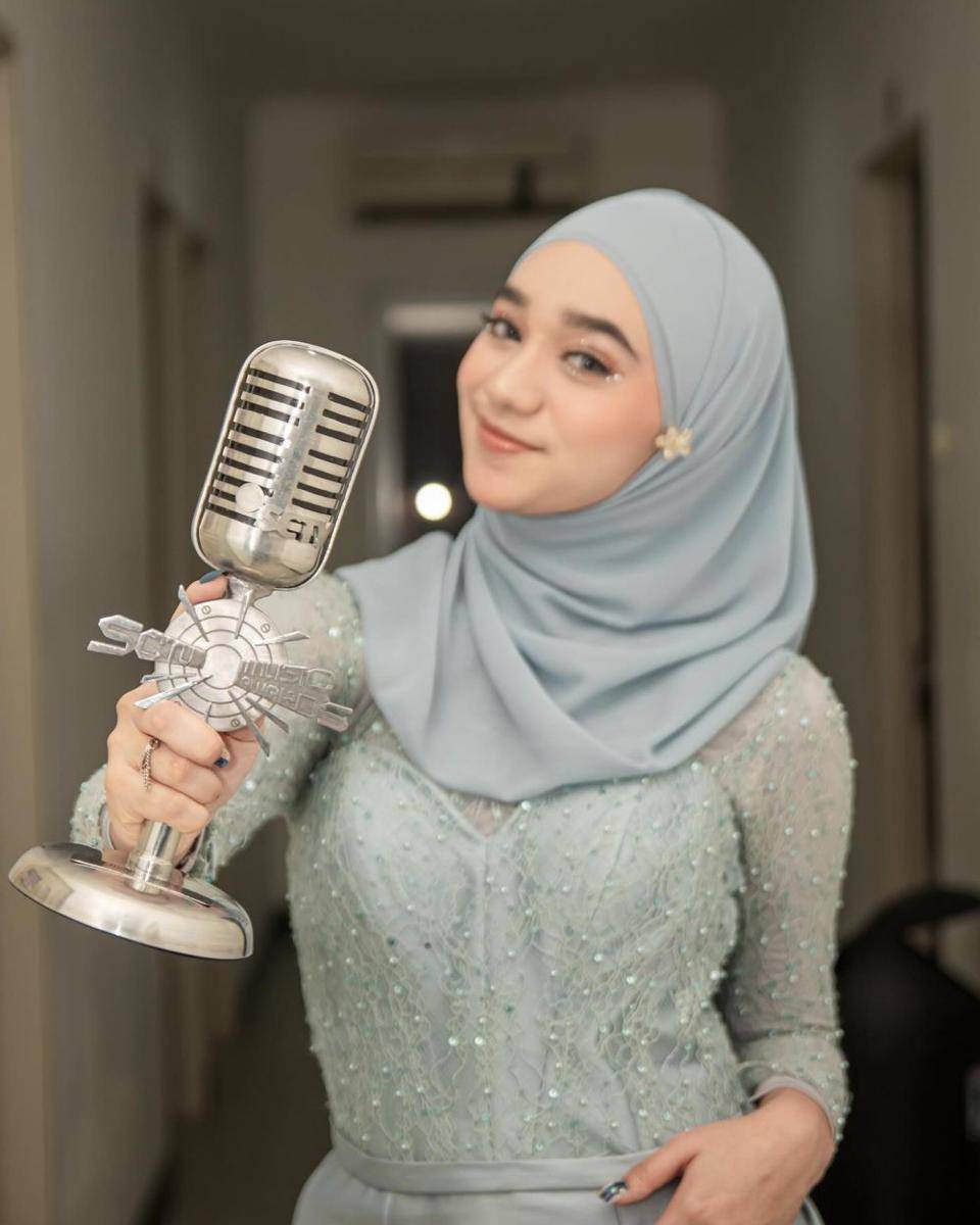 Gaya Seleb yang Menang SCTV Music Awards 2024 (instagram.com/nabilataqiyyah)