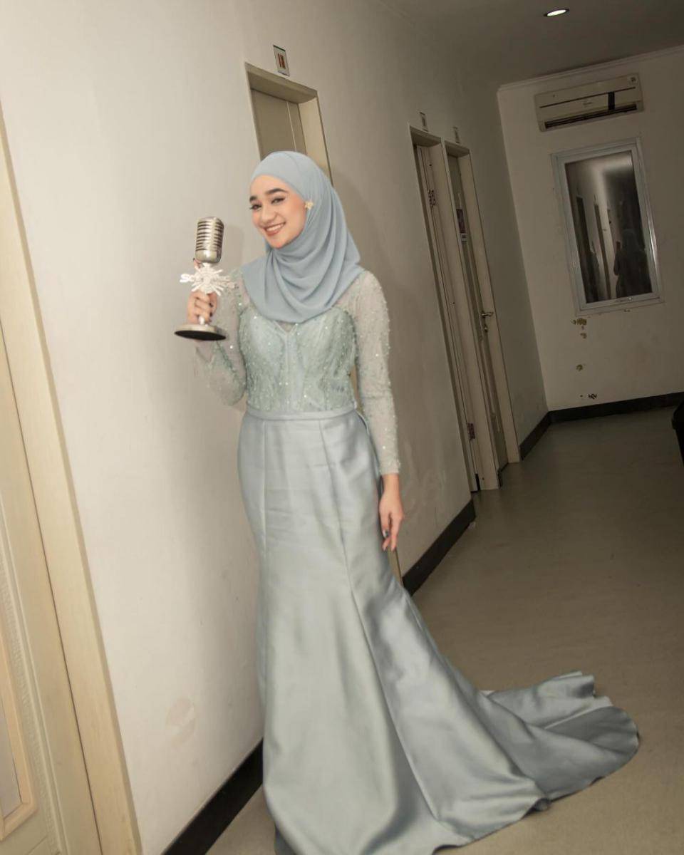 Gaya Seleb yang Menang SCTV Music Awards 2024 (instagram.com/nabilataqiyyah)