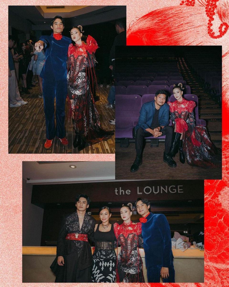 potret Keisya Levrona di gala premiere Malam Pencabut Nyawa (instagram.com/keisyalevronka)