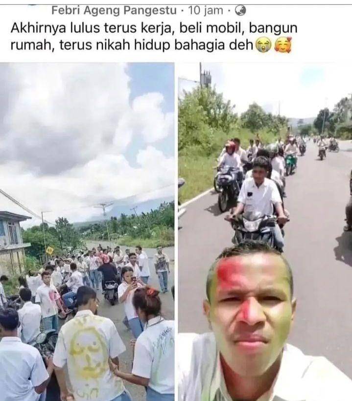 momen kelulusan sekolah (instagram.com/vitaminshit)