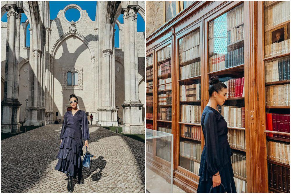 8 Potret Tasya Farasya ke Biara Carmo dan Museum Arkeologi di Lisbon