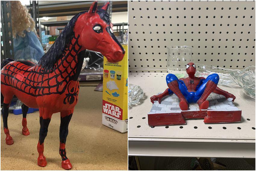 7 Benda Tema Spider-Man Terunik di Toko Barang Bekas