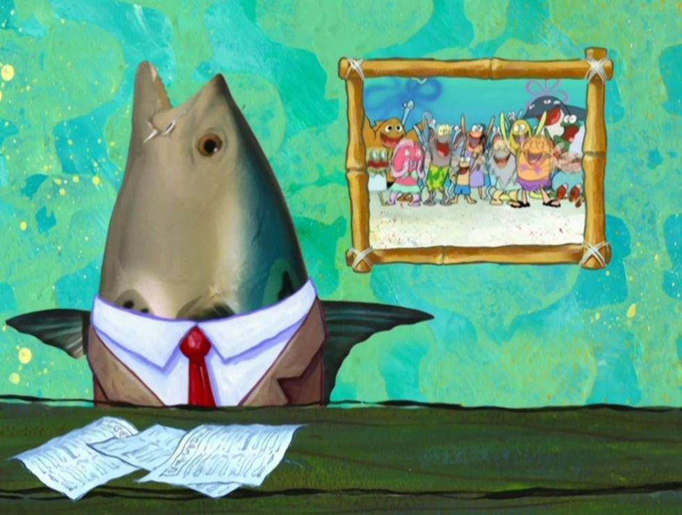 8 Fakta Realistic Fish Head, Pembaca Berita di SpongeBob