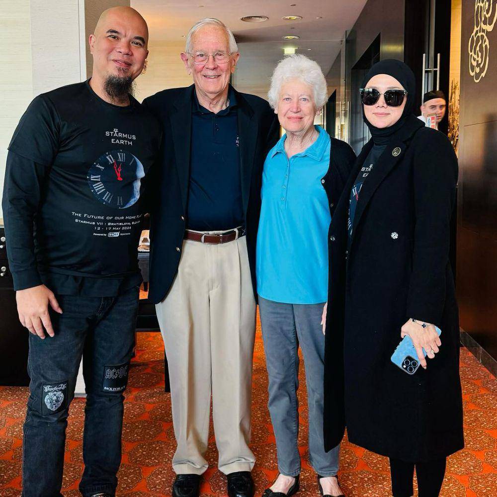 potret Ahmad Dhani dan Mulan Jameela di Slovakia dan Austria (instagram.com/ahmaddhaniofficial)