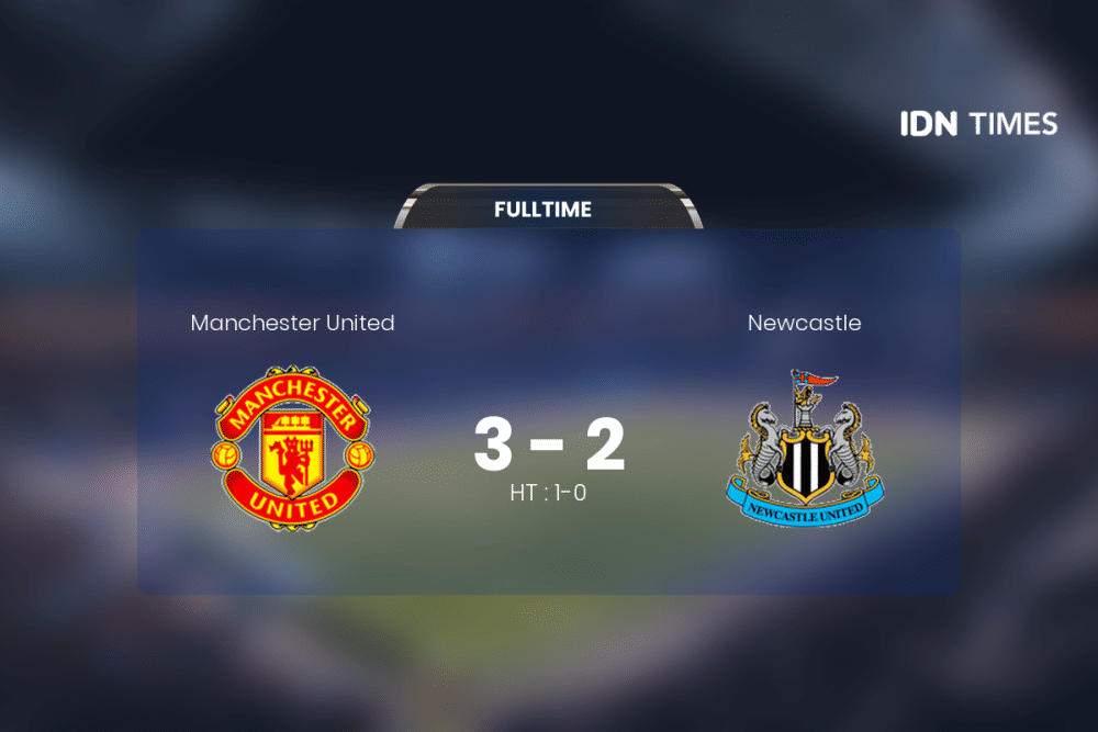 Manchester United Curi Poin Penuh Atas Newcastle