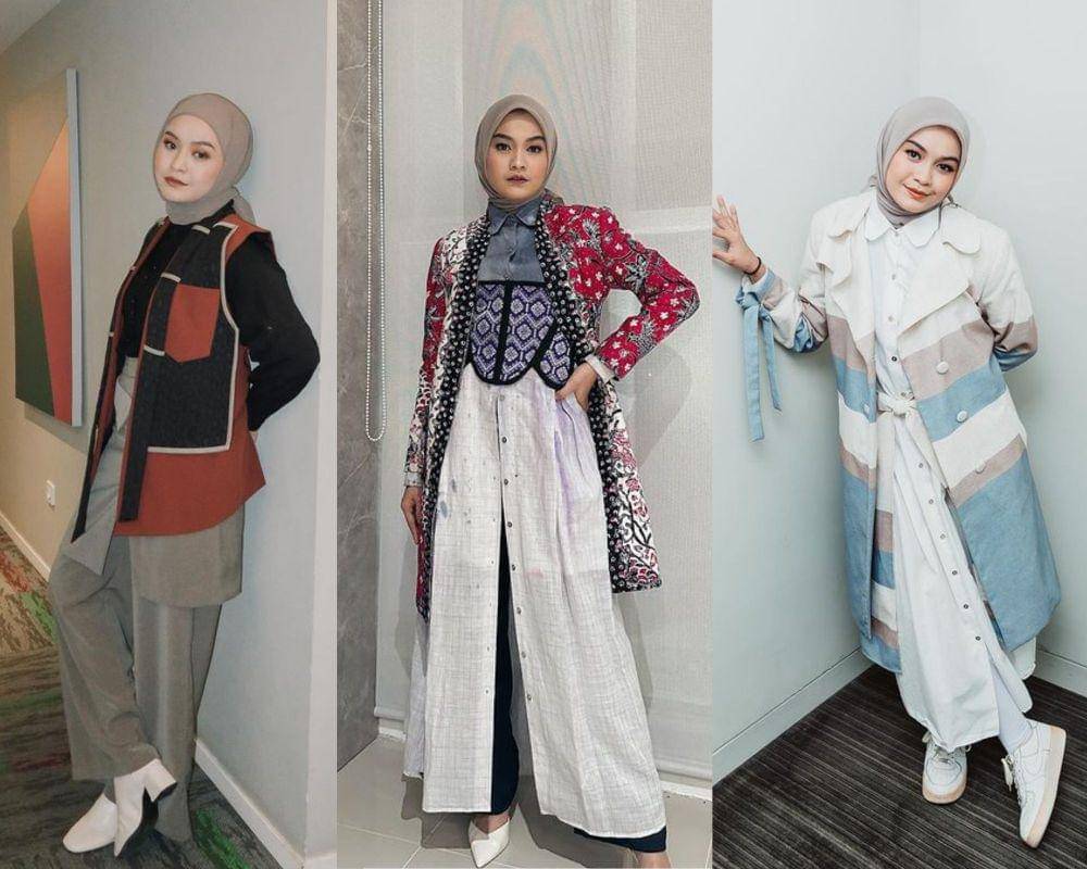 Dressy casual outfit ala Salma Salsabil (Instagram.com/salmasalsabil12)