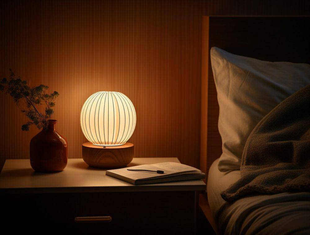 ilustrasi lampu tidur (freepik.com/freepik)