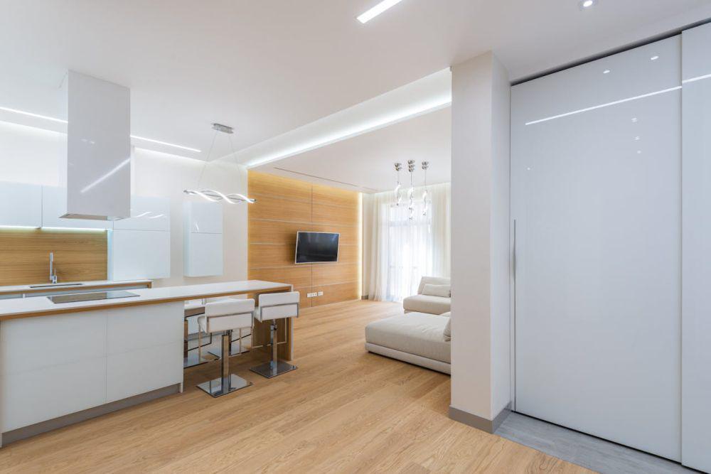 ilustrasi desain interior modern konsep open space (pexels.com/Max Vakhtbovycn)