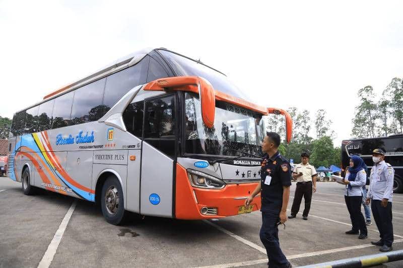 Pemkot Tangerang Inspeksi Keselamatan Bus pada PO
