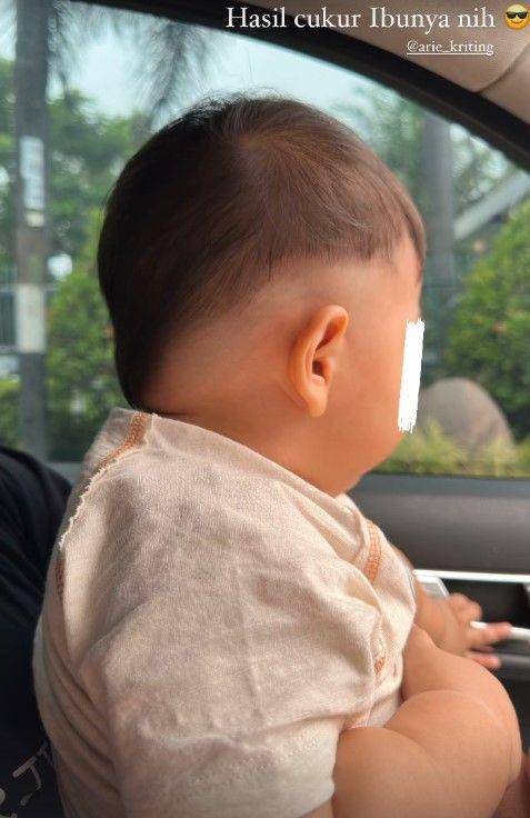 potret perdana anak Indah Permatasari (Instagram.com/indahpermatas)