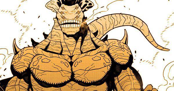 Wujud Kaiju No. 9 yang lebih kekar ( Dok. Shueisha / Kaiju No. 8 )