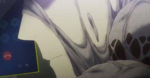 Kaiju No. 9 berubah ke wujud manusia ( Dok. Production I.G / Kaiju No. 8 )