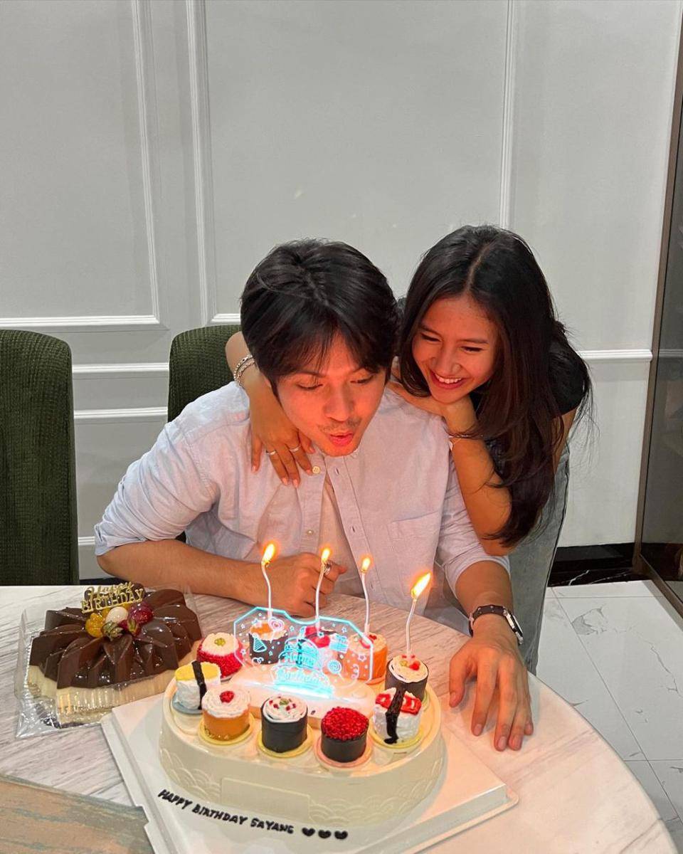 potret ulang tahun Angga Yunanda (instagram.com/sheninacinnamon)