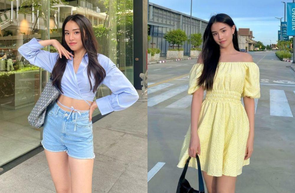 7 Inspirasi Beach Outfit ala Jamie Juthapich, Didominasi Warna Cerah