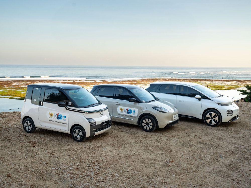 Mobil Listrik Wuling Jadi Official Car Partner World Water Forum 2024