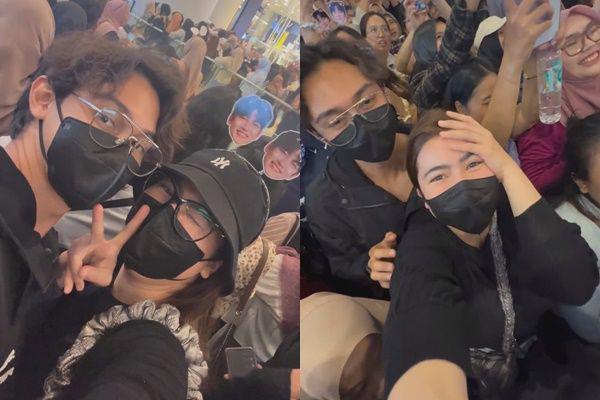 7 Momen Seru Saat Felicya Angelista Ikut Fansign Ji Chang Wook