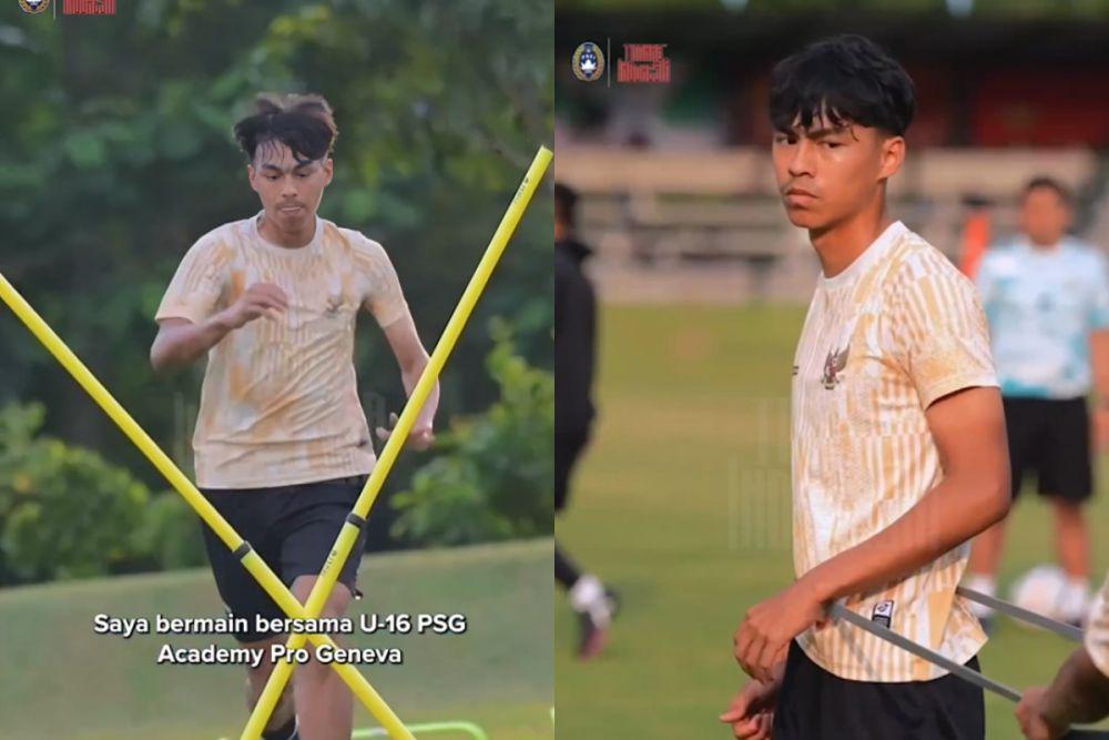 7 Potret Diego Sinathrya saat Pemusatan Latihan Timnas U-17 di Yogya