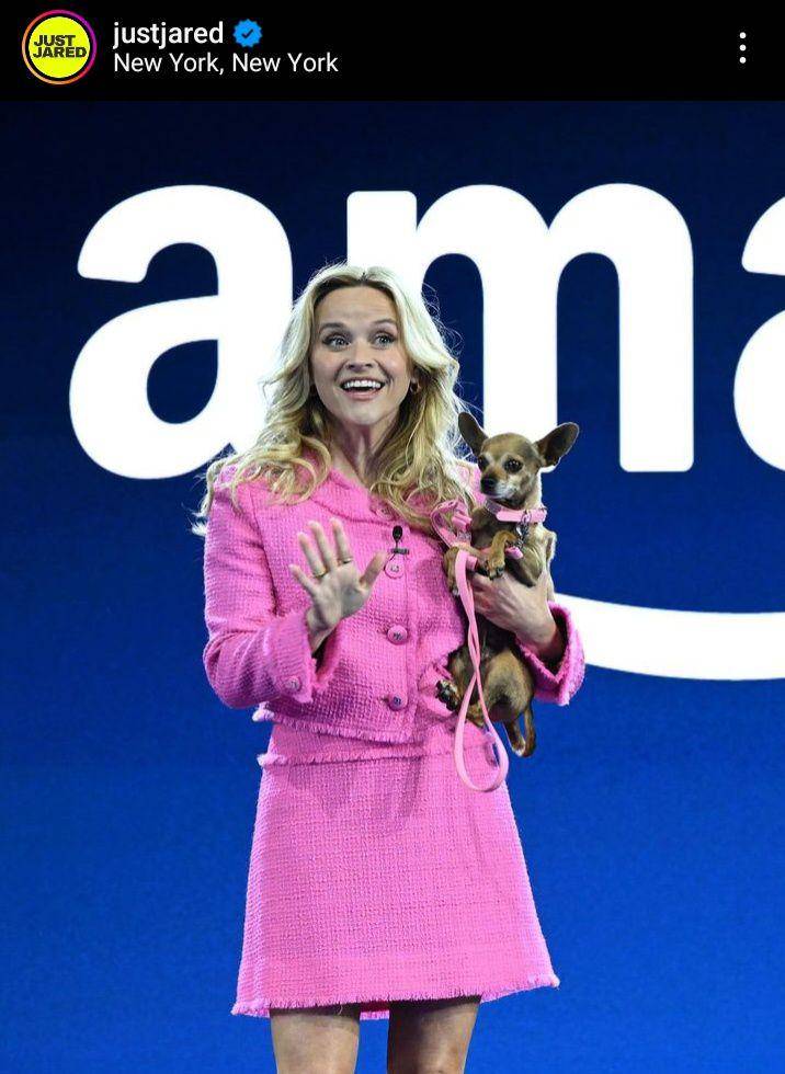 momen Reese Witherspoon umumkan prekuel Legally Blonde (instagram.com/justjared)